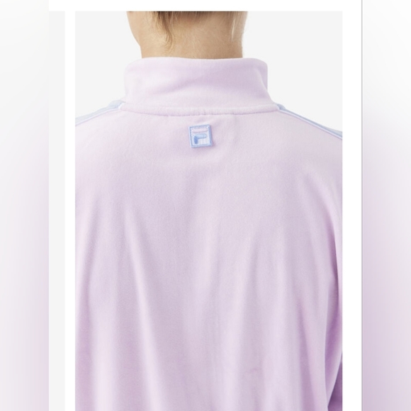 New Fila Valery Velour Track Pant 1X ORCHARD BOUQUET Drawstring NWT - Picture 6 of 12